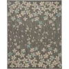Nourison Home Tranquil TRA04 Grey Beige 8 ft. X 10 ft. Area Rug