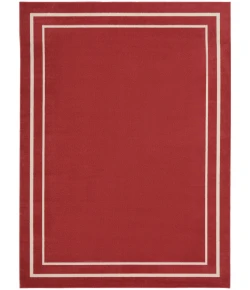 Nourison Home Nourison Essentials NRE02 Brick Ivory 9 ft. X 12 ft. Area Rug