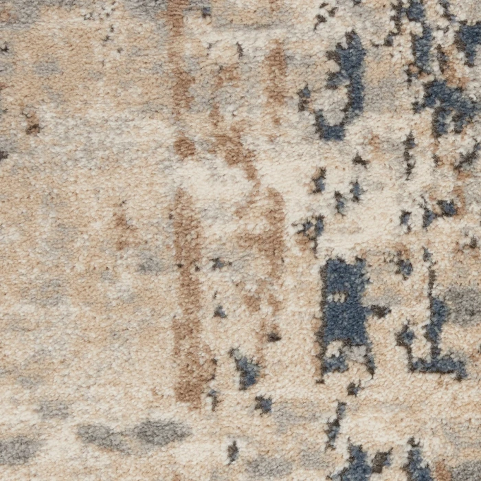 Nourison Quarry Beige Grey QUA01 5 ft. X 7 ft. Rect. Rug