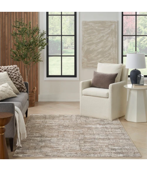 Nourison Sustainable Trends Ivory Mocha SUT06 5 ft. X 7 ft. Rect. Rug
