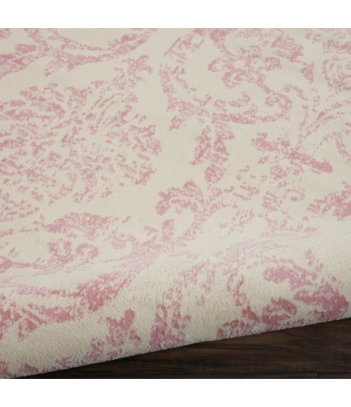 Nourison Jubilant Area Rug JUB09-Ivory/Pink