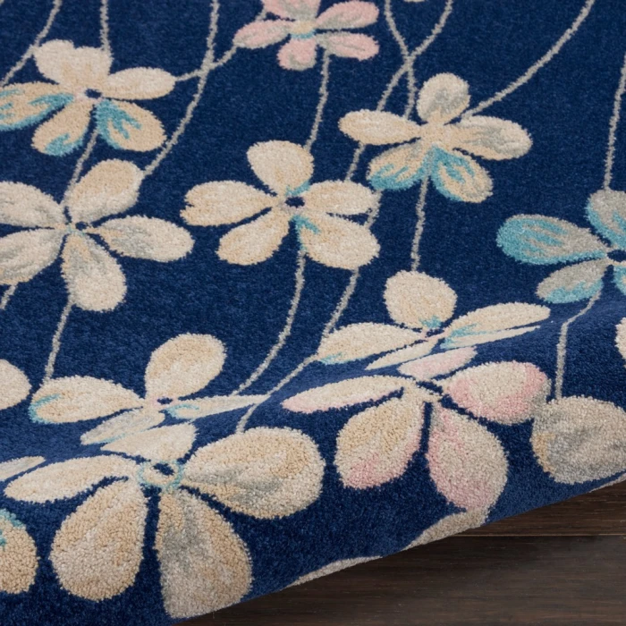 Nourison Tranquil Area Rug TRA04-Navy