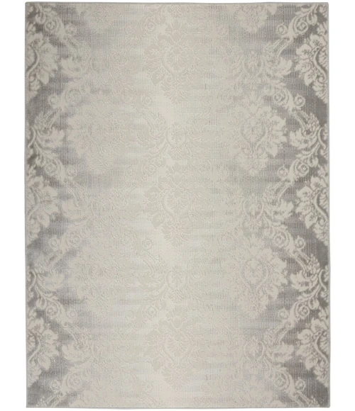 Nourison Elation Area Rug ETN03-Ivory Grey