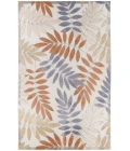 Nourison Aloha Blue Mocha ALH18 7 ft. 10 in. X 10 ft. 6 in. Rectangle Rug