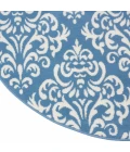 Nourison Grafix Round Area Rug GRF06-Blue