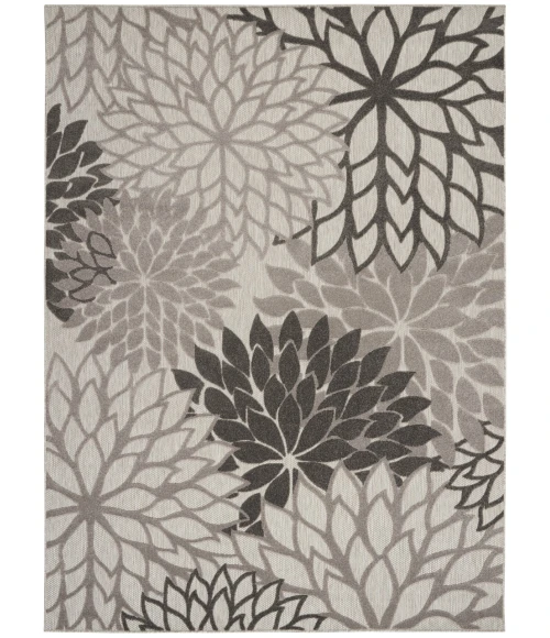 Nourison Aloha Area Rug ALH05-Silver Grey