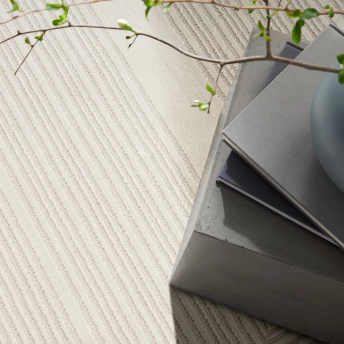 Calvin Klein Irradiant Area Rug IRR02 Ivory