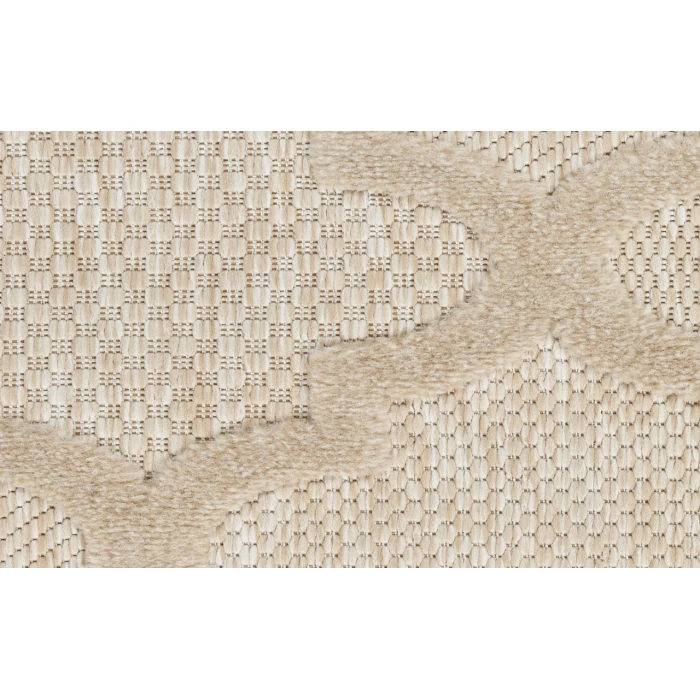 Nourison Easy Care Cream NES01 2 ft. X 4 ft. Rectangle Rug