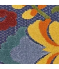 Nourison Home Aloha Blue ALH17 7ft. x 10ft. Rect. Rug