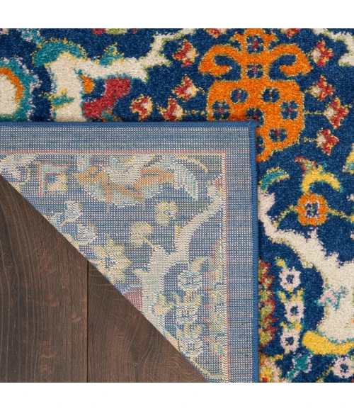 Nourison Allur Area Rug ALR03-Navy Multicolor