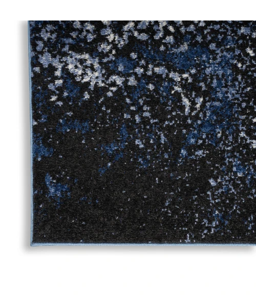 Nourison Passion Area Rug PSN10 Light Blue Black