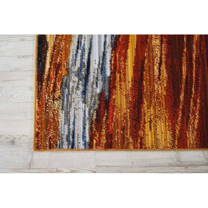 Nourison Chroma Area Rug CRM04-Lava Flow