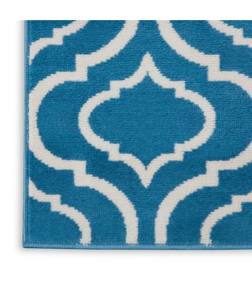 Nourison Jubilant Runner Area Rug JUB19-Blue