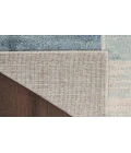 Nourison Astra Machine Washable Blue Ivory ASW09 4 ft. X 6 ft. Rectangle Rug