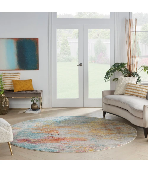 Nourison Celestial Area Rug CES02 Sealife