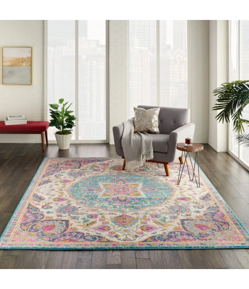 Nourison Passion Area Rug PSN22-Ivory/Multi