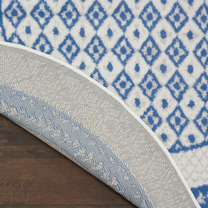 Nourison Whimsicle Area Rug WHS13-Ivory Blue