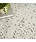 Nourison Elation Area Rug ETN05 Ivory Grey