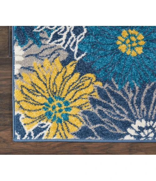 Nourison Passion Runner Area Rug PSN17-Blue