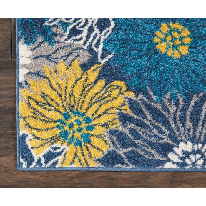 Nourison Passion Runner Area Rug PSN17-Blue