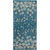 Nourison Home Tranquil TRA04 Turquoise 2 ft. X 4 ft. Area Rug