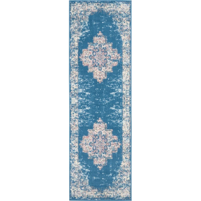 Nourison Grafix Runner Area Rug GRF14-Blue