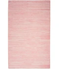 Nourison Washable Essentials Pink WAE01 4 ft. X 6 ft. Rectangle Rug