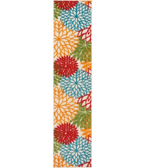 Nourison Aloha Runner Area Rug ALH05-Green