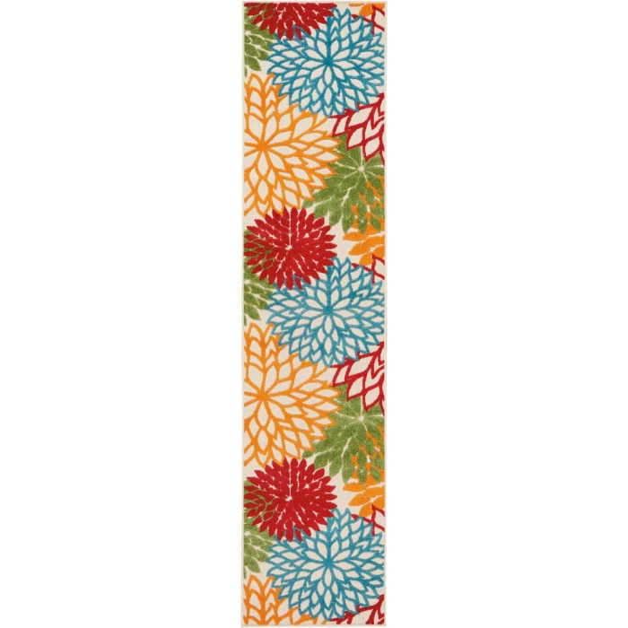 Nourison Aloha Runner Area Rug ALH05-Green