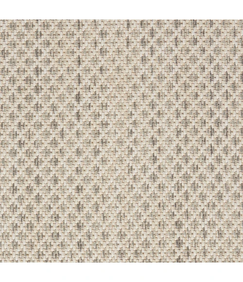 Nourison Courtyard Area Rug COU01 Ivory/Silver