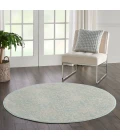 Nourison Jubilant Round Area Rug JUB06-Ivory/Green