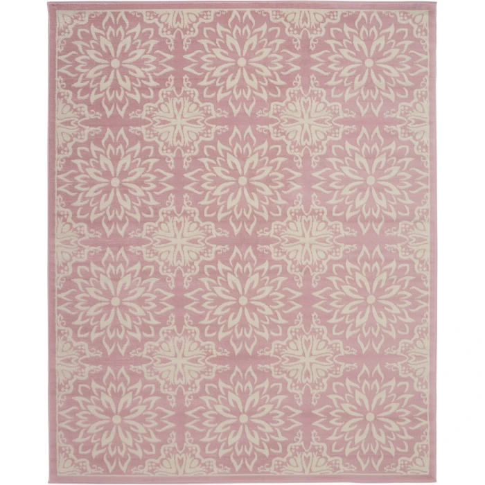 Nourison Jubilant Area Rug JUB06-Ivory/Pink