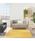 Nourison Essentials Yellow Area Rug NRE01-Yellow