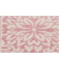 Nourison Jubilant Ivory Pink JUB06 2 ft. X 6 ft. Rectangle Rug