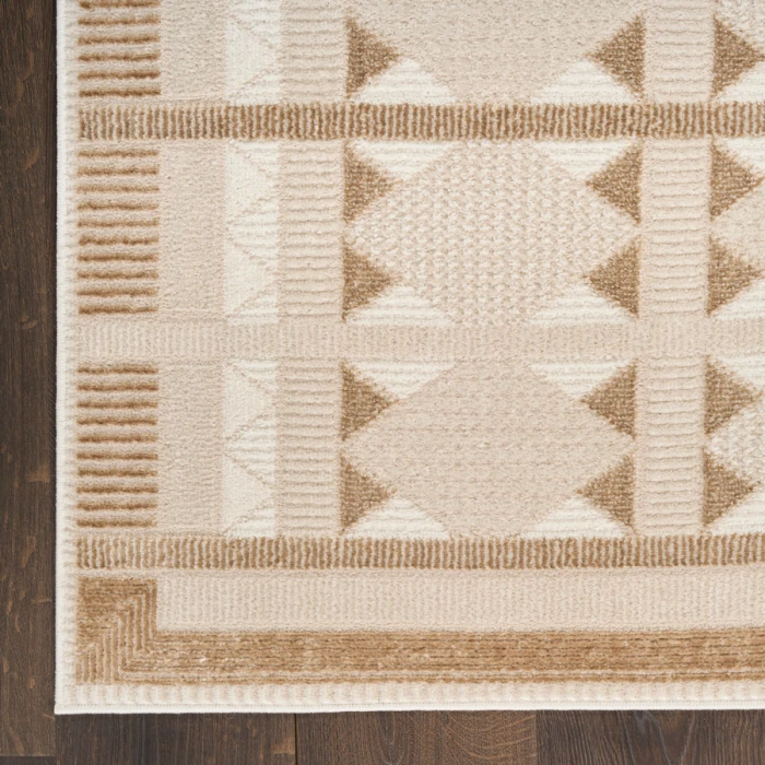 Nourison Home Nordic Taupe NRC06 5 ft. X 7 ft. Rectangle Rug