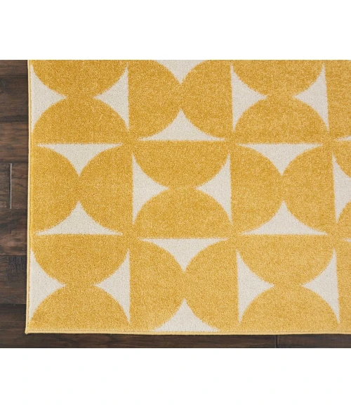 Nourison Home Harper Yellow DS301 8ft. x 10ft. Rect. Rug