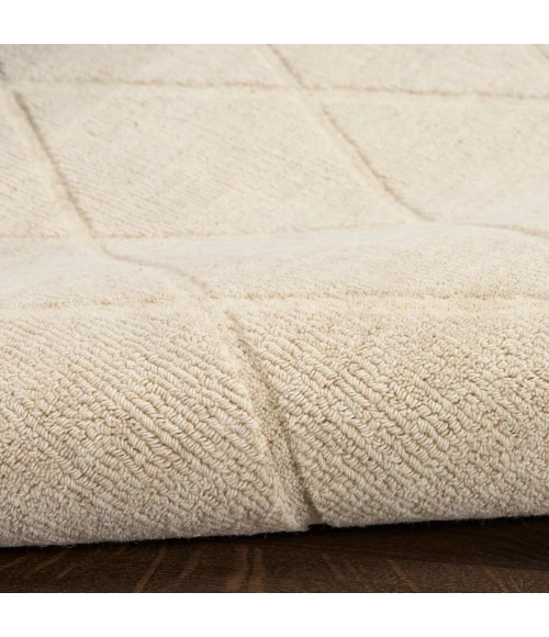 Nourison Wool Haven Ivory WOH01 2 ft. X 6 ft. Rect. Rug