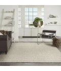 Nourison Positano Grey Ivory POS03 10ft. x 14ft. Rect. Rug
