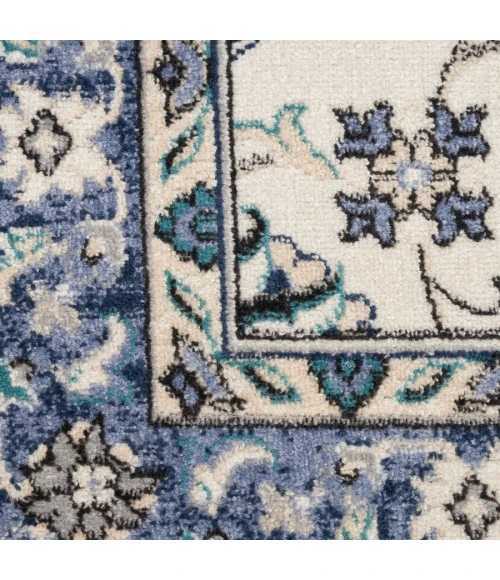 Nourison Home Nourison Essentials Ivory Blue NRE05 2 ft. X 4 ft. Rectangle Rug