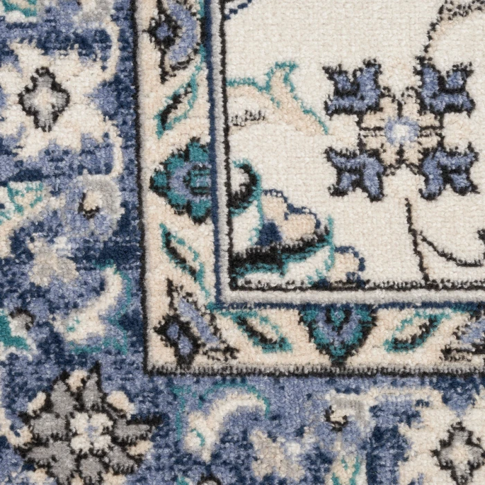 Nourison Home Nourison Essentials Ivory Blue NRE05 2 ft. X 4 ft. Rectangle Rug
