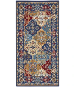 Nourison Home Grafix GRF31 Multicolor 2 ft. X 4 ft. Area Rug