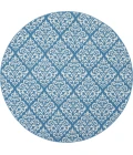 Nourison Grafix Round Area Rug GRF06-Blue