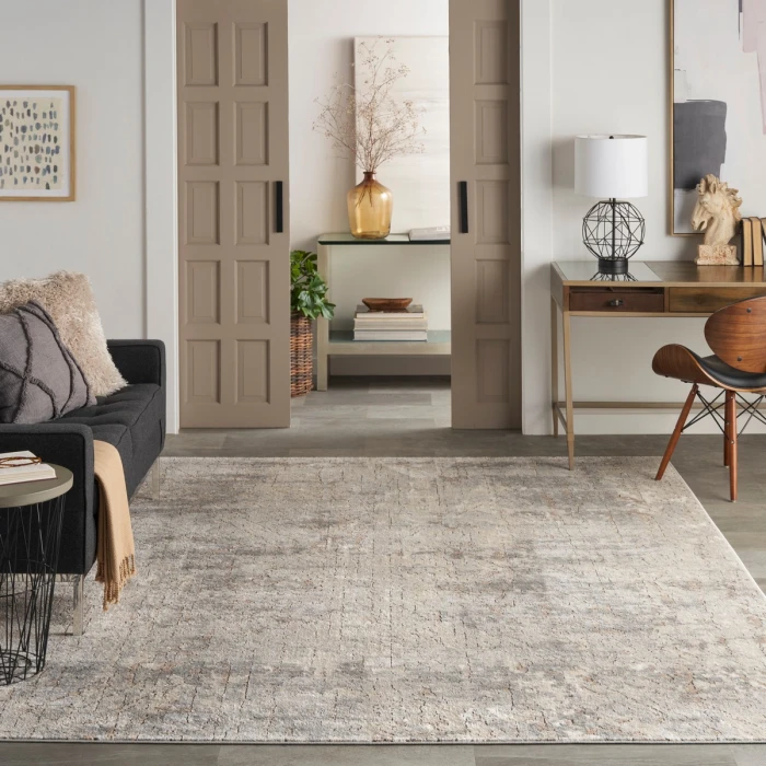 Nourison Quarry Beige Grey QUA03 8 ft. X 10 ft. Rect. Rug