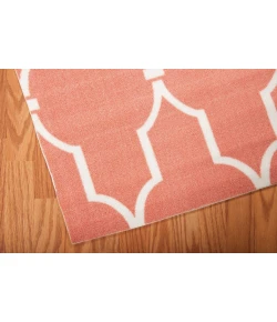 Nourison Home & Garden Orange RS087 4ft.4in. x 6ft.3in. Rect. Rug