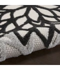 Nourison Aloha Area Rug ALH05 Black White 12' x 15'