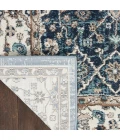 Kathy Ireland American Manor Area Rug AMR01 Blue/Ivory 3'11" x 5'11"