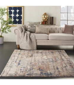 Nourison Home Quarry QUA01 Beige Grey 6 ft. X 9 ft. Area Rug