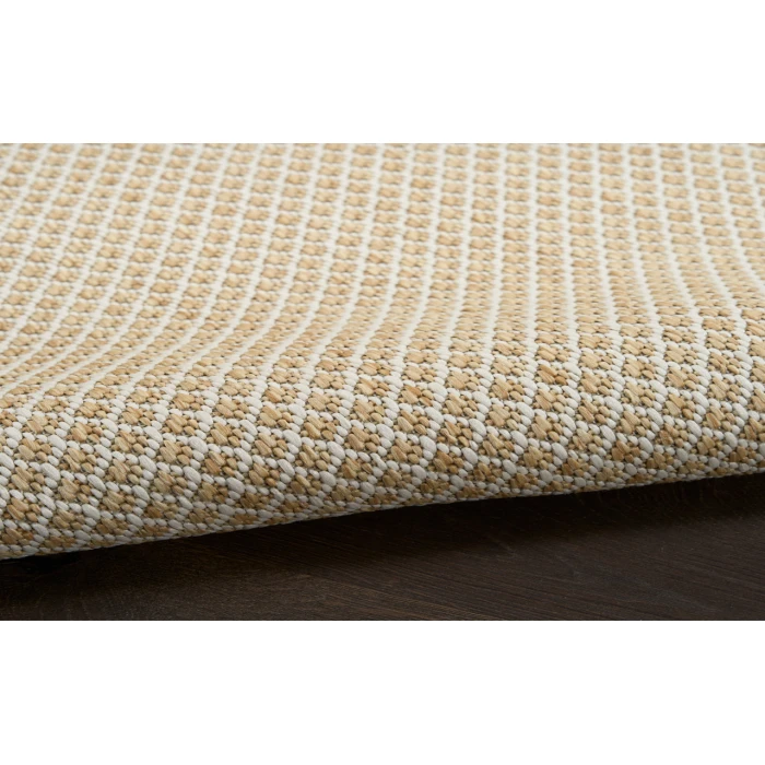 Nourison Courtyard Natural COU01 6 ft. X 9 ft. Rectangle Rug