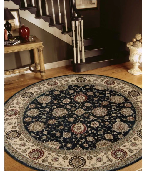 Nourison 2000 Oval Area Rug 2204-Midnight