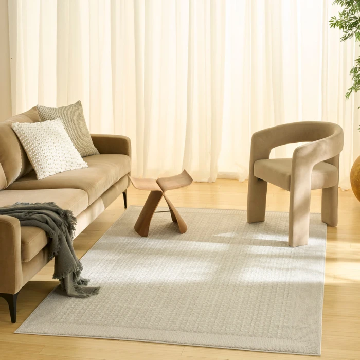 Nourison Home Nordic Ivory NRC03 4 ft. X 6 ft. Rectangle Rug